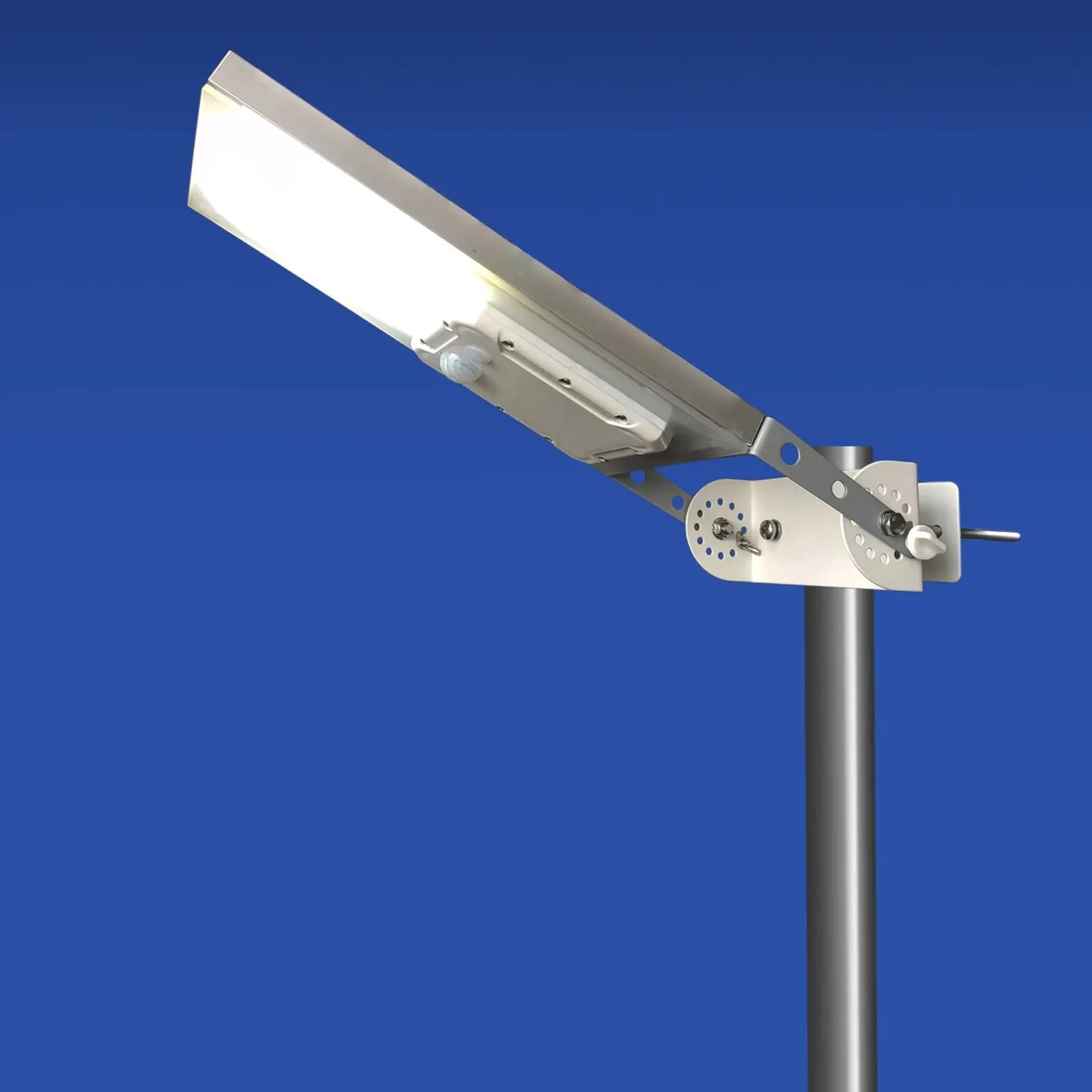 Réverbère solaire extérieur 30LED tout en un capteur de mouvement en métal étanche avec 3 Modes de f