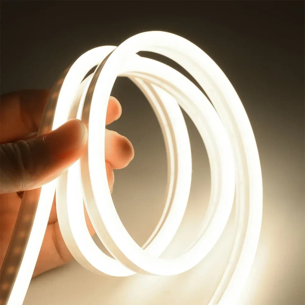 Néons 1-5M néon LED bande Flexible LED voiture lampe Tube de couture 12V bord bande étanche corde Tu