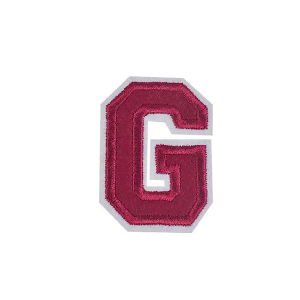 Broderie de lettres de l'alphabet anglais pour vêtements, tissu à coudre pour T-shirt ou manteau, pa