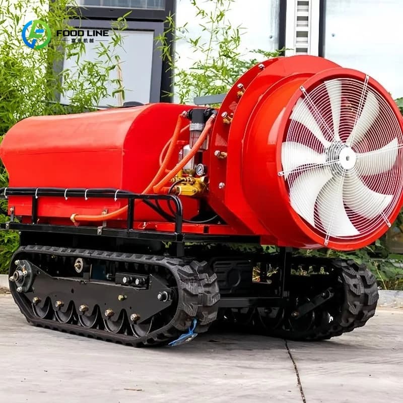Pulvérisateur agricole télécommandé personnalisé pour vergers, ceintures vertes, jardins et terres a