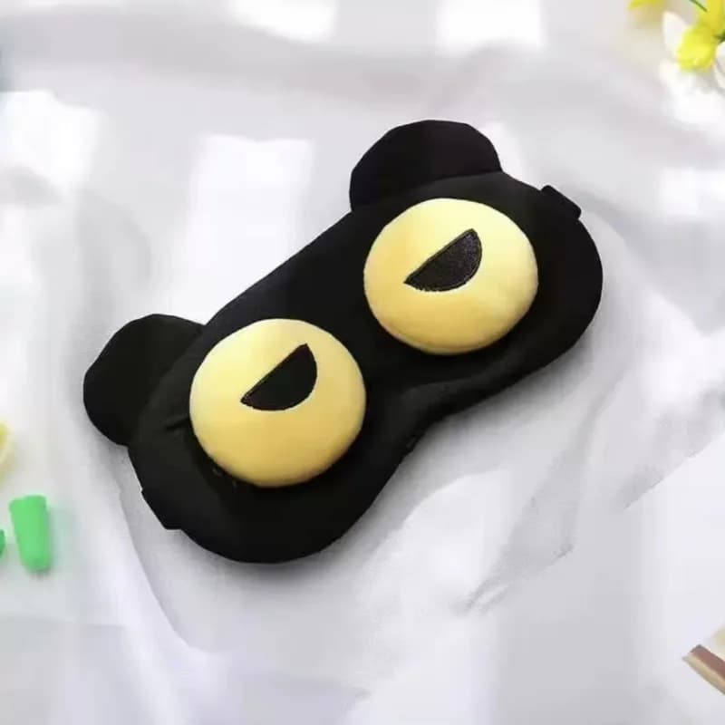 Masque pour les yeux mignon sommeil apaisant la Fatigue oculaire compresse chaude porter des masques