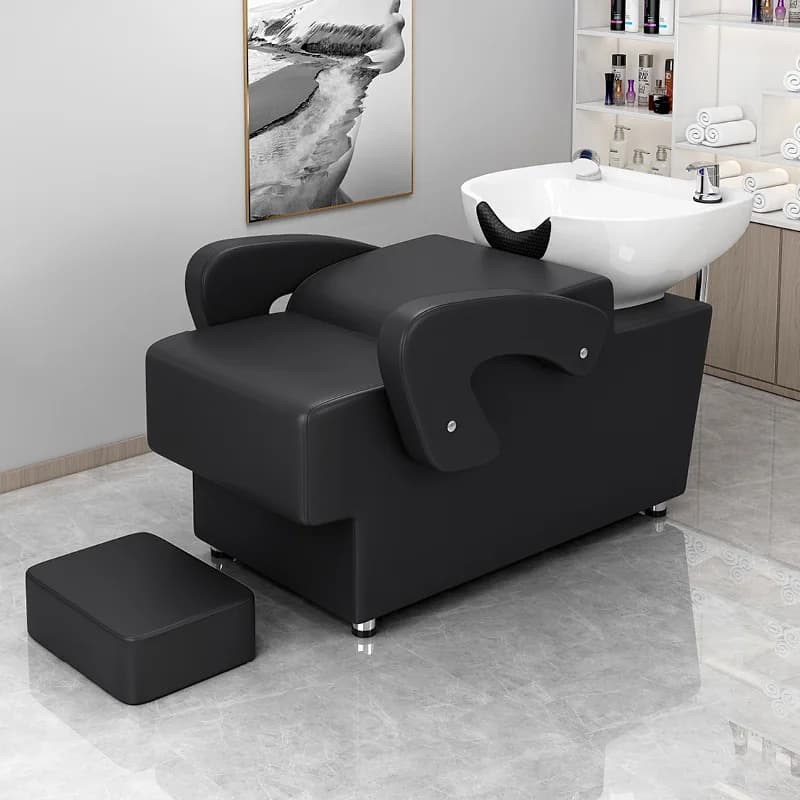 Chaises de Salon de Style minimaliste esthétique Premium chaises de shampoing élégantes de luxe Kosm