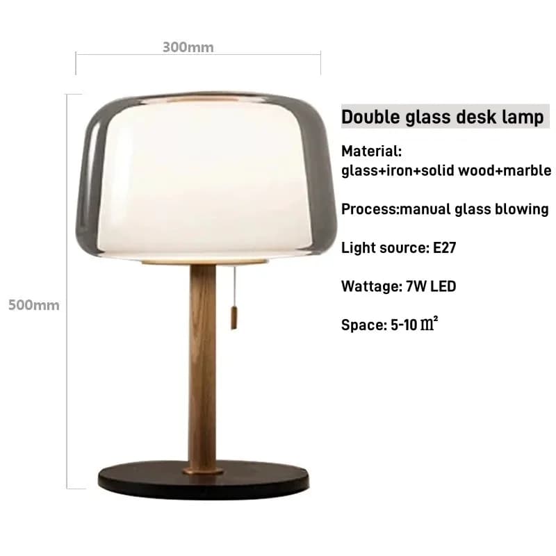 Lampadaire en verre moderne lampadaires design créatif canapé éclairage latéral salon chambre lampe 