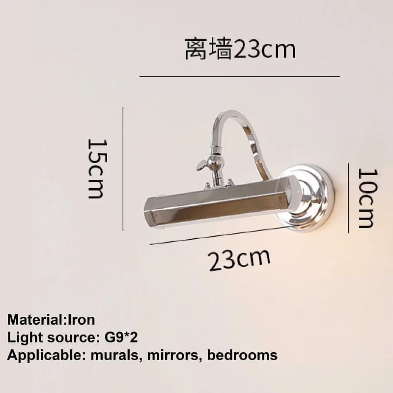 Applique Murale Moderne en IQUE dex localité, Luminaire Décoratif d'Nik, Idéal pour une Chambre à Co