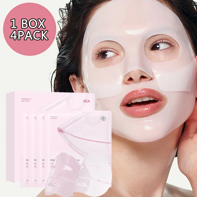 Masque au collagène de nuit, masque facial PDRN au salon, pour lueur en verre, élasticité de la peau