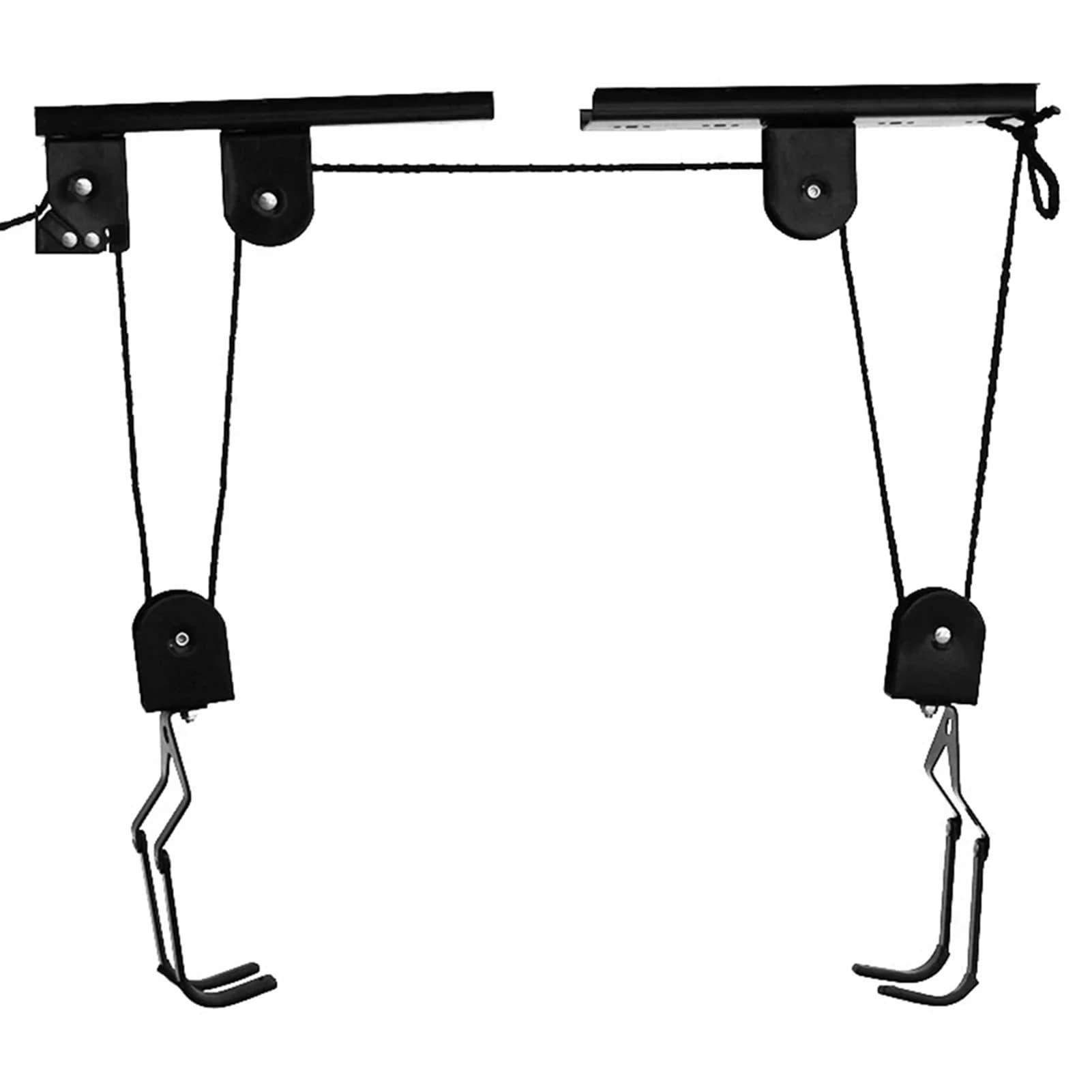 Système de levage de vélo au plafond, pour cintre de vélo, pour Garage, support mural, crochets de v