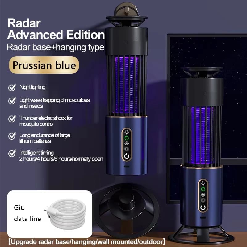 Lampe anti-moustiques, piège à mouches, lanterne de Camping, synchronisation USB, tapette électrique