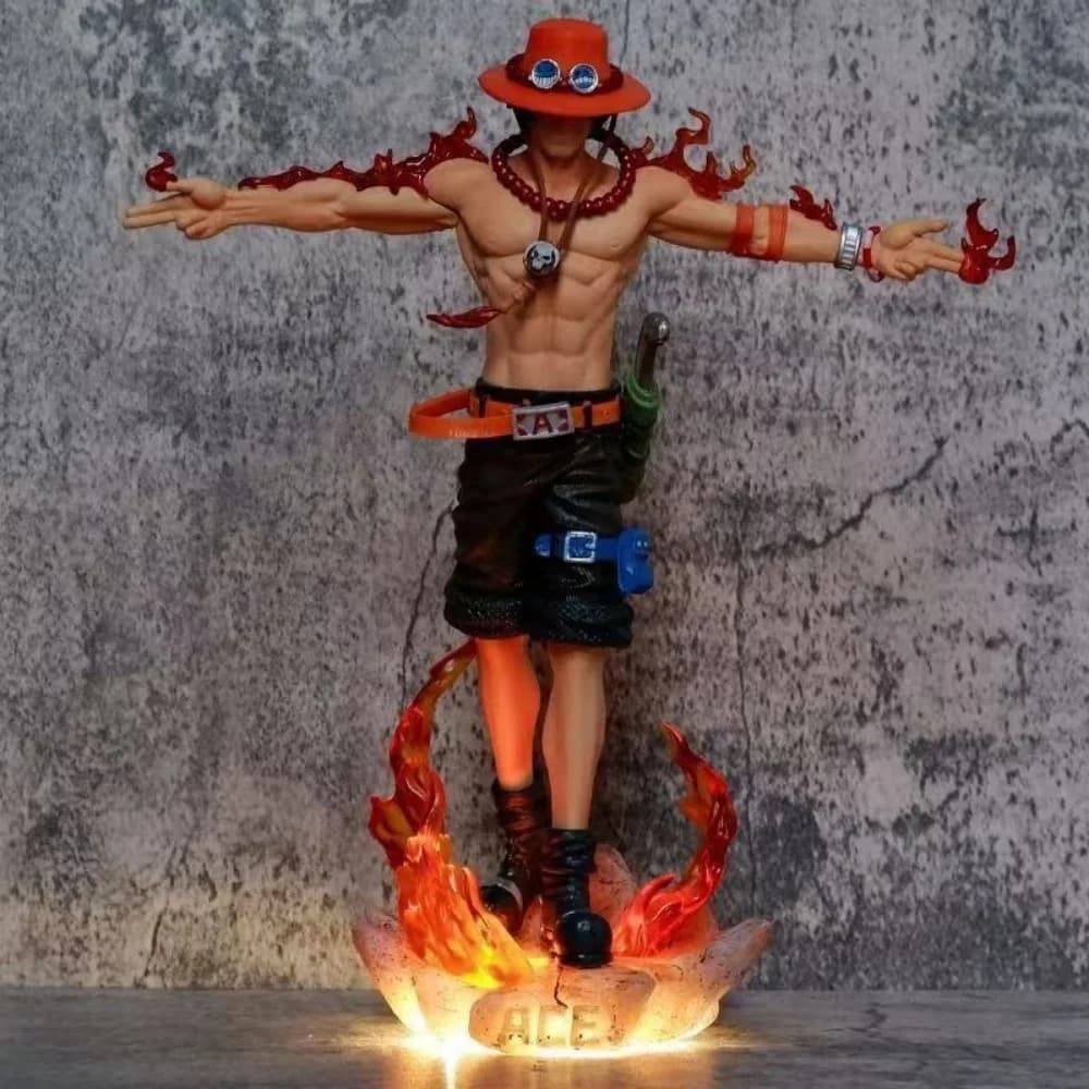 LX Outstretched Arm Ace 'Back View' Ace Universe One Piece Resonance GK Figure Statue Model