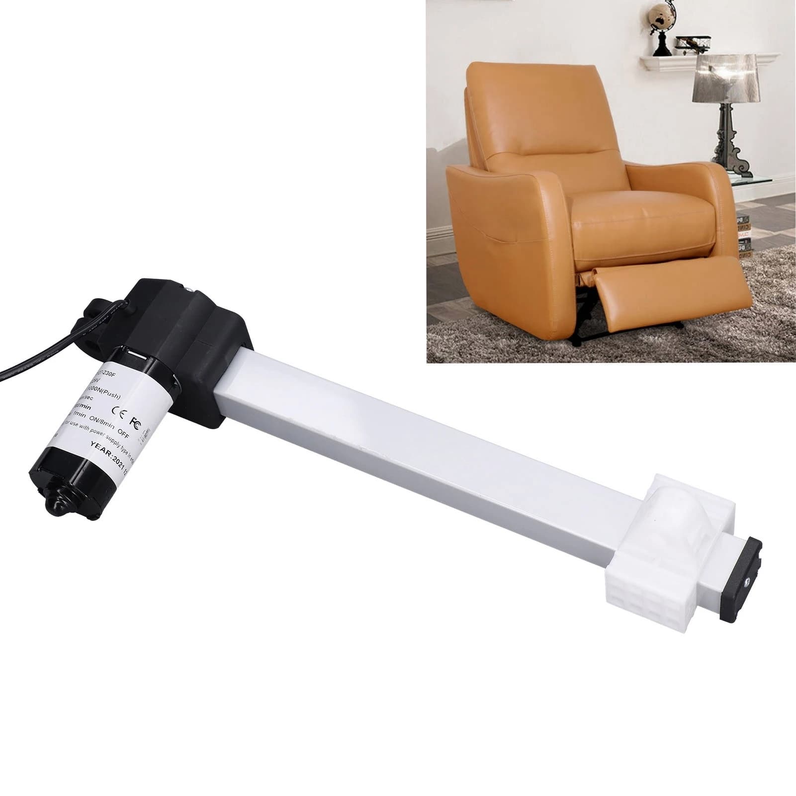 Moteur de fauteuil élévateur inclinable électrique, actionneur inclinable électrique, 230mm, DC29V, 