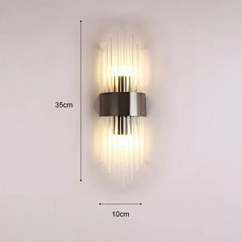 Applique murale de luxe moderne LED or applique murale éclairage intérieur applique murale décor à l