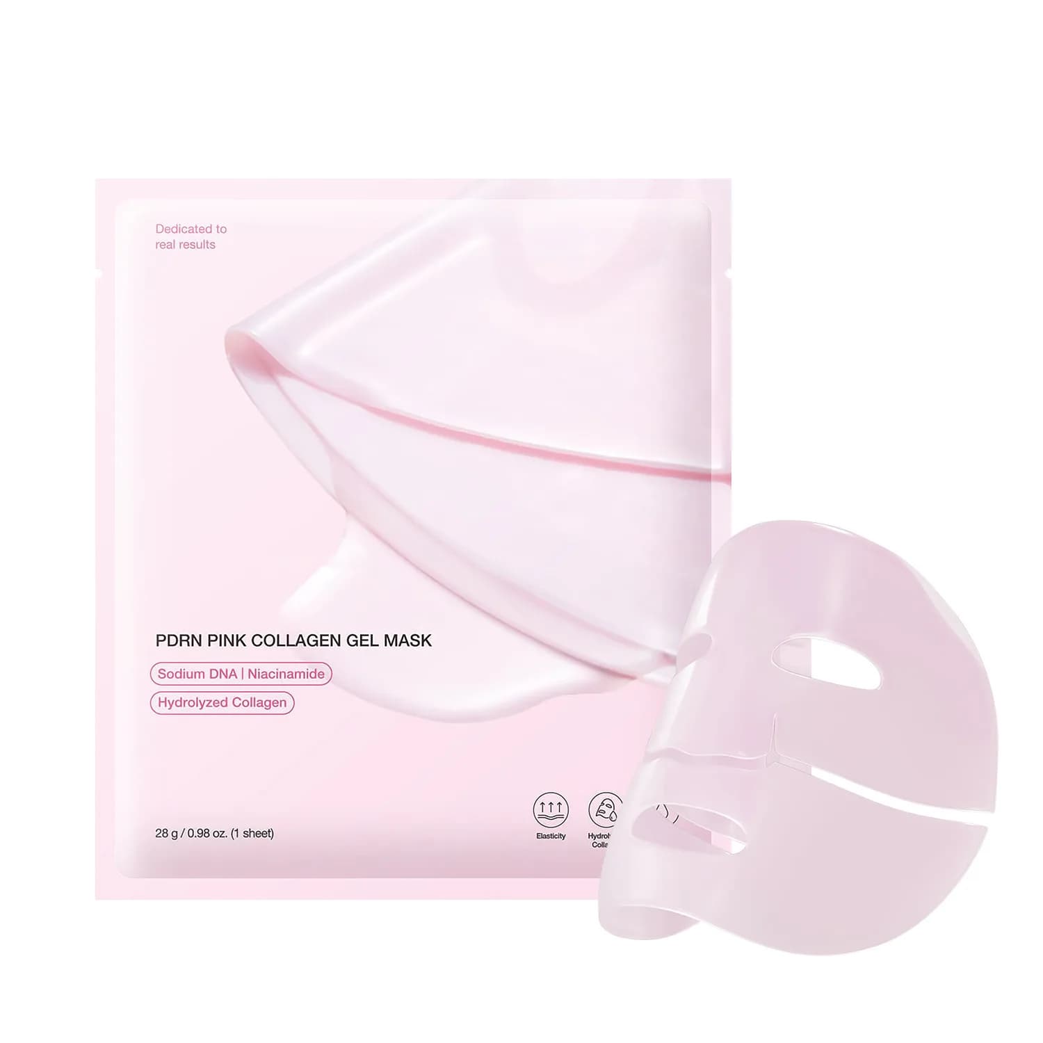 Masque au collagène de nuit, masque facial PDRN au salon, pour lueur en verre, élasticité de la peau