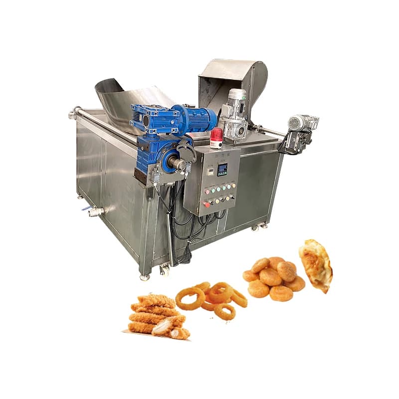 FOODLINE Machine à frire les nuggets de poulet commerciaux personnalisés, friteuse avec système de a