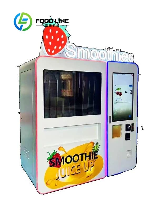 Distributeur automatique intelligent de smoothies – Indispensable pour les parcs d'attractions estiv