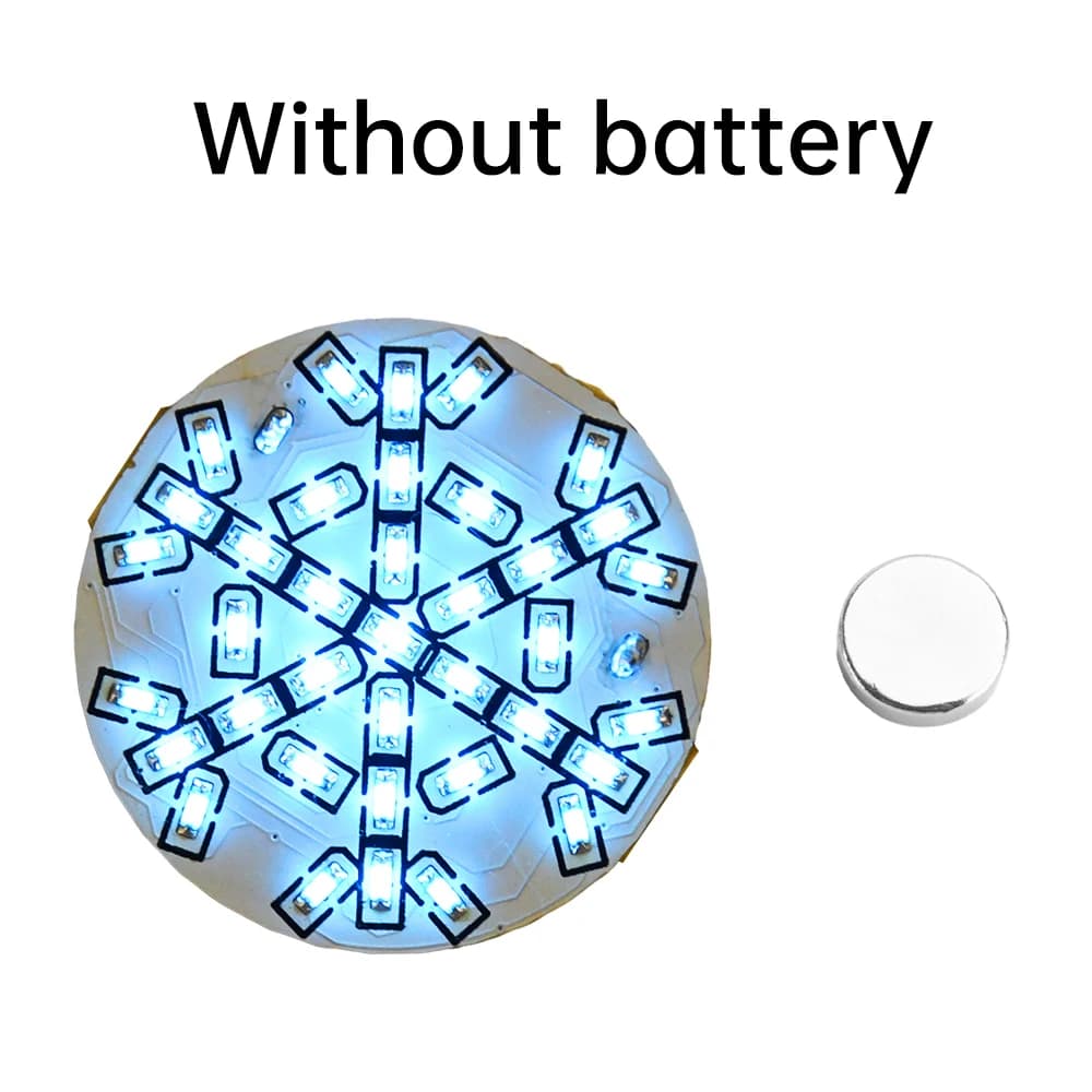 Lampe à induction magnétique LED sans fil à détection de mouvement ﻿   1x 8 modes DIY Jouets de voit