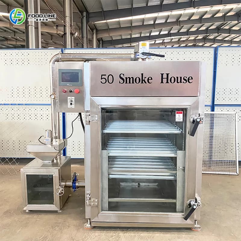 Machine à fumer la viande, le poulet et les saucisses, Four à fumage