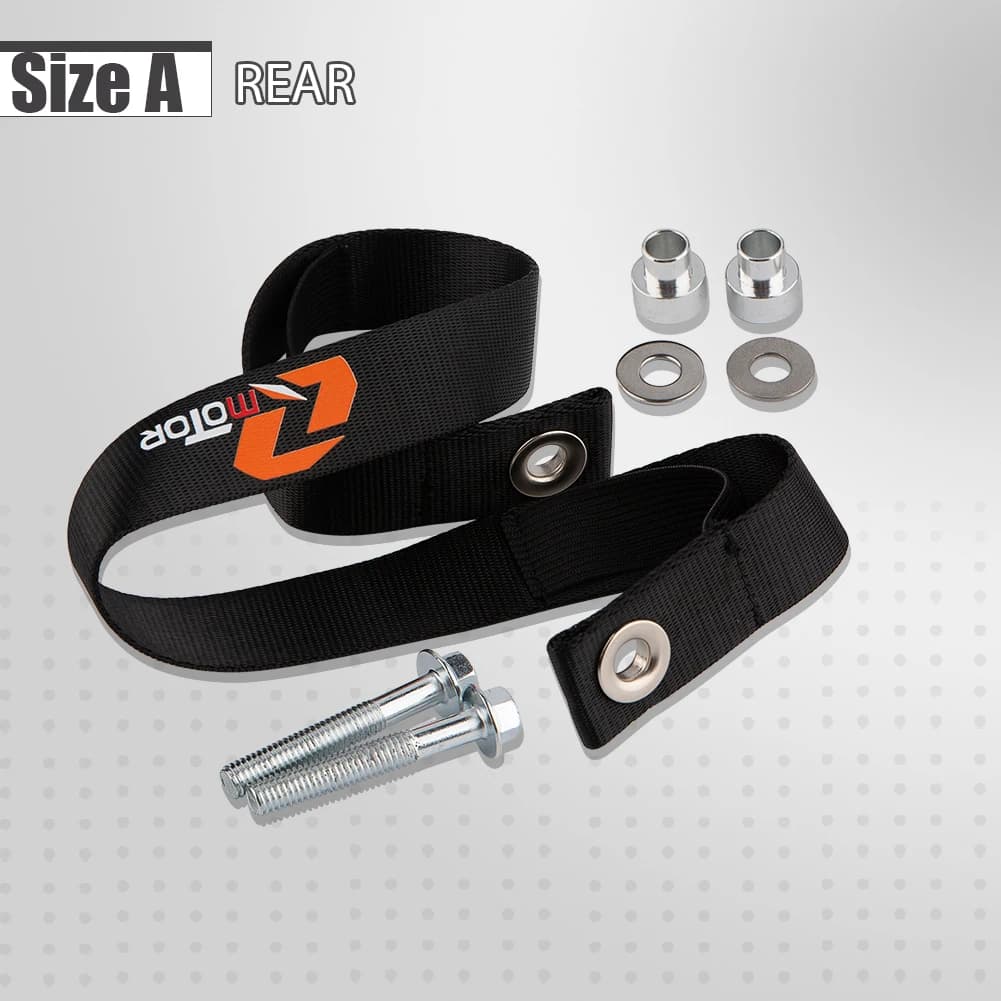 Ceinture de traction de garde-boue avant et arrière de moto, ceinture de traction de sauvetage pour 