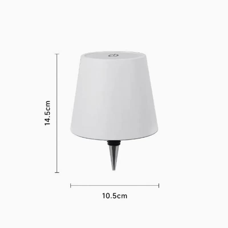 Lampe de bouteille sans fil, commande tactile, 3 couleurs, gradation en continu, adaptée au vin, bou