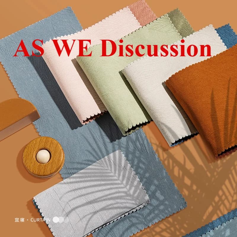 lien pour la discussion AS WE