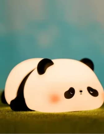 Lampe de nuit en silicone Axolotl mignonne, lampe de chevet pour chambre d'enfant, commande tactile,