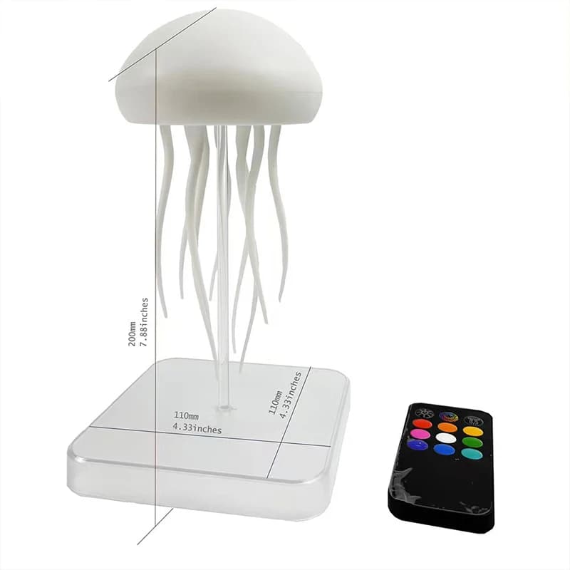 Lampe méduse LED avec 9 tentacules, 2 Modes de fonctionnement, batterie Ultra longue durée, effets d