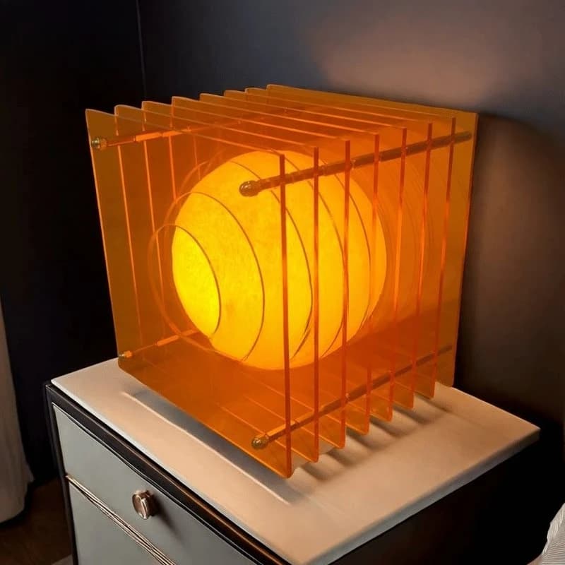 Lampe d'ambiance de chambre à coucher de Style nordique, lampe d'ambiance artistique adaptée au salo