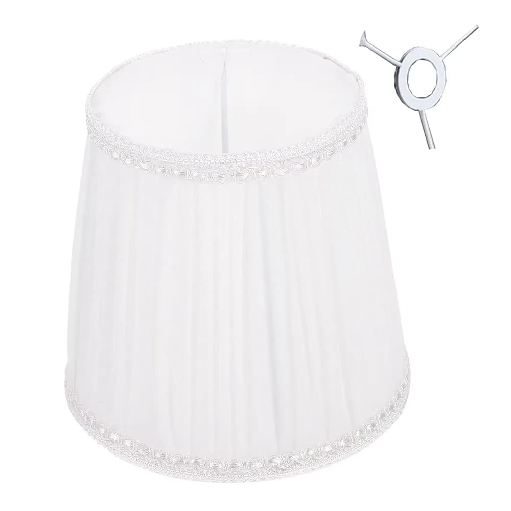 Abat-jour en tissu de type Clip on/Meson, résistant à l'usure, pour ampoule E14, couvercle de lampe 