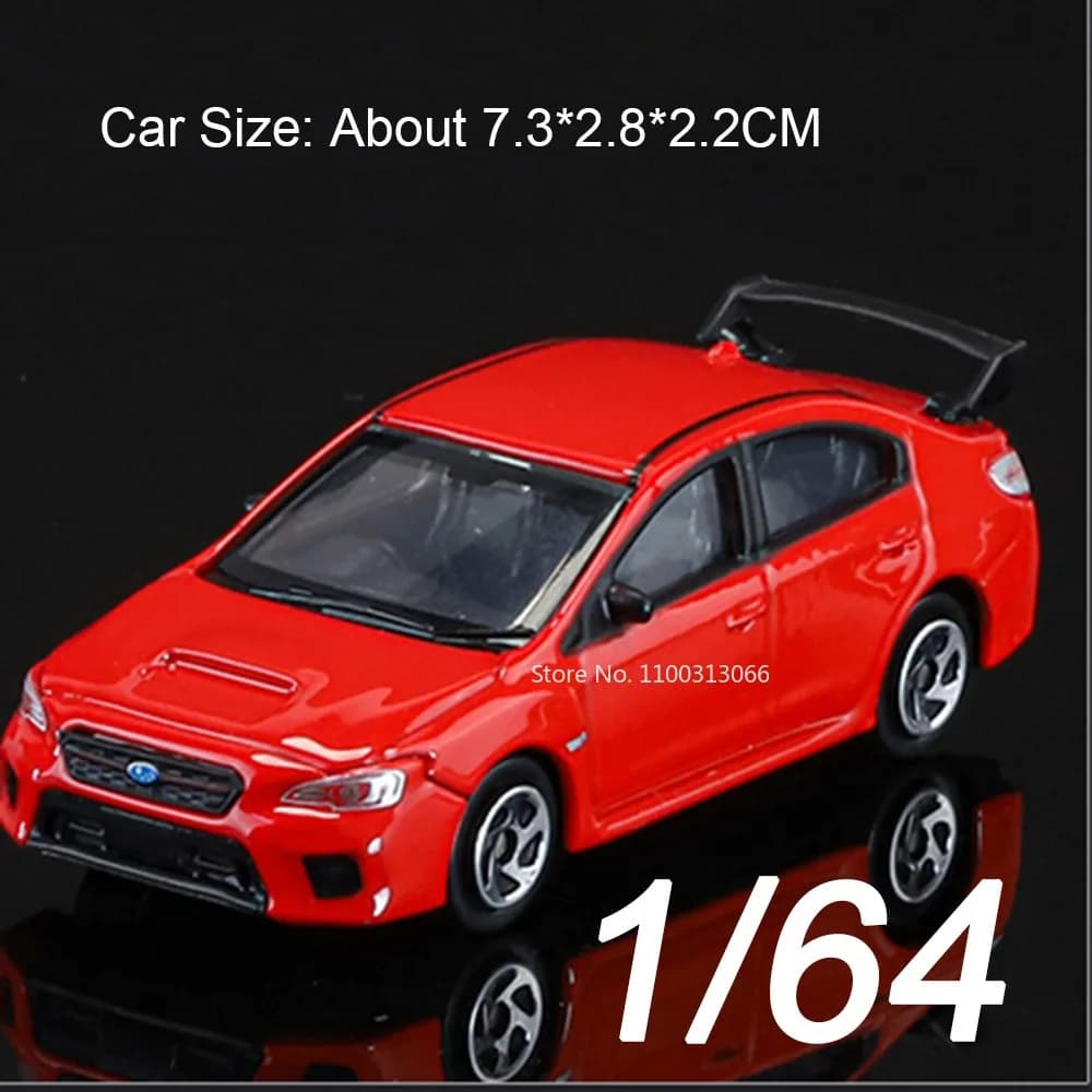Modèles de voitures miniatures en alliage moulé sous pression 1:64 1:52 1:48 Forester WRX STI Suzuki