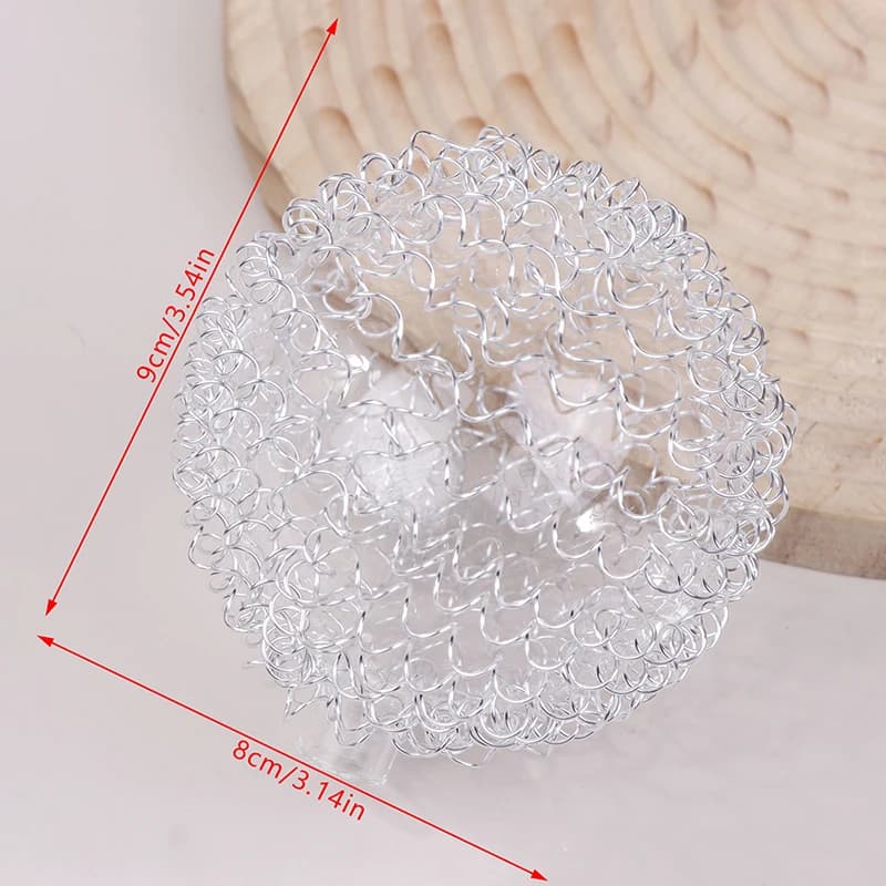 Abat-jour en fil d'aluminium G4, Globe d'ouverture de 10mm, boule de verre, remplacement pour plafon
