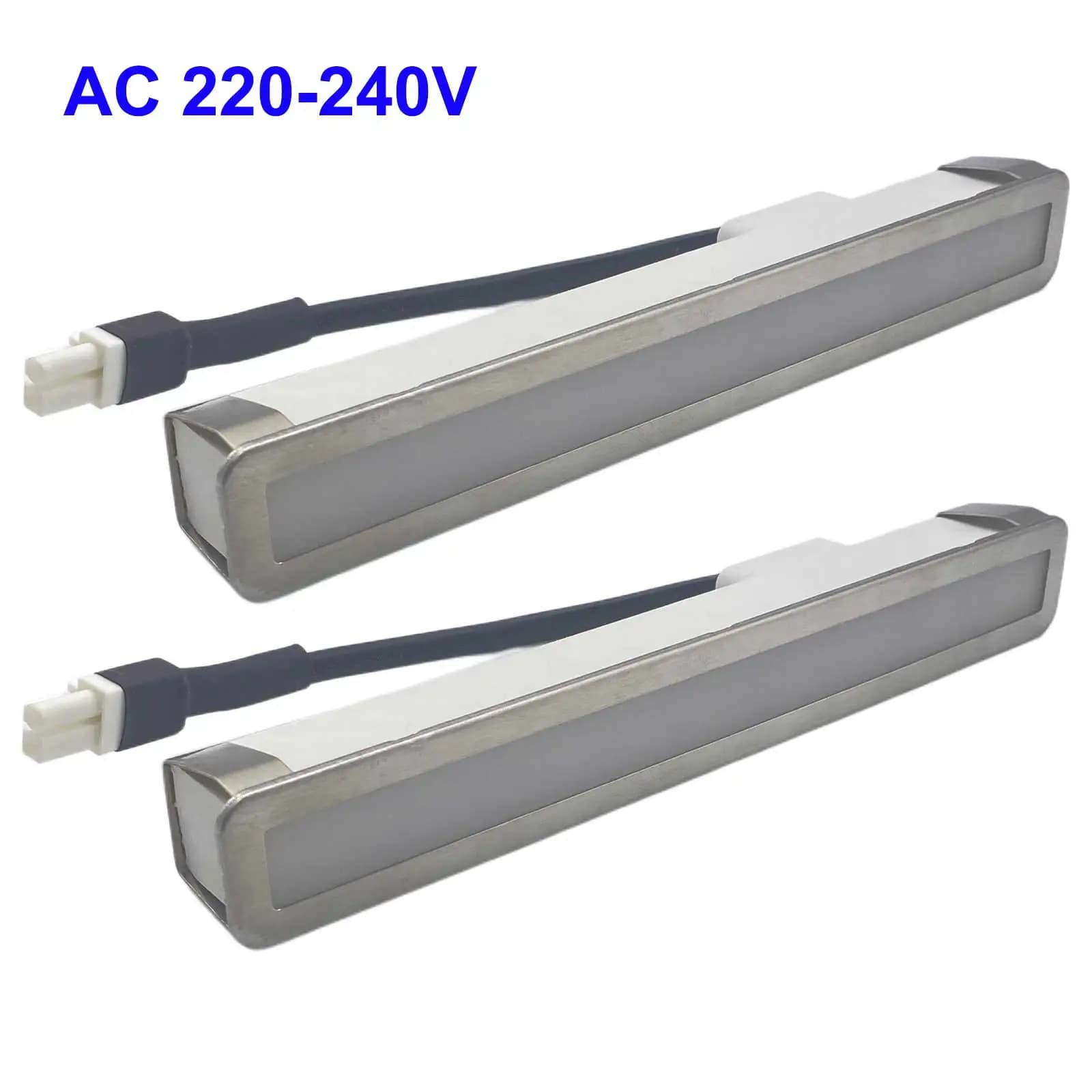Lot de 2 ventilateurs d'extraction de fumée, lampe extracteur de fumée 1,5W 170mm 220V 230V 240V (no