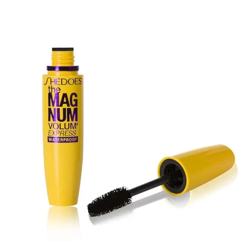 Crayon noir pour les yeux imperméable et fin, courbé, épais, naturel, facile à appliquer, longue ten