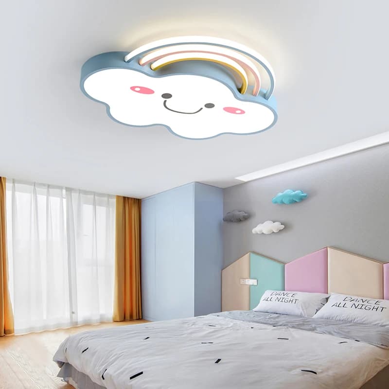 Nuages modernes LED plafonnier pour chambre d'enfants chambre enfant Lustre lumière intérieur décora