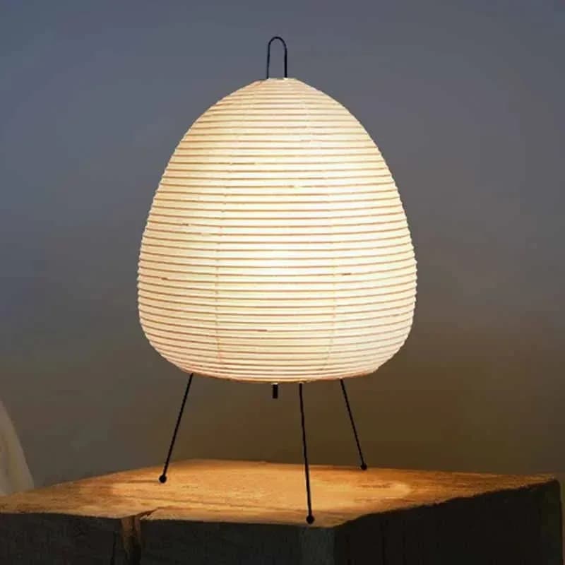Lampe de Table lampe sur pied en papier de riz chambre décor à la maison étude salon Bar luminaires