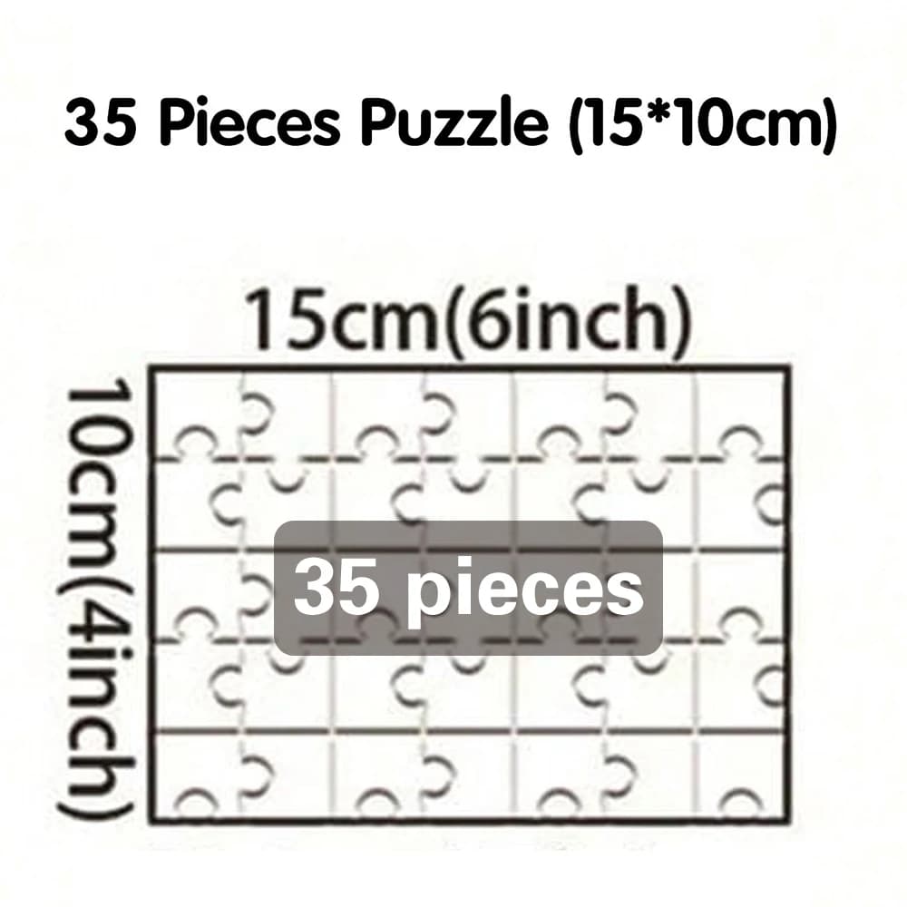 Puzzle en bois personnalisé avec photo, 35/300/500/1000 pièces, décoration personnalisée avec image,