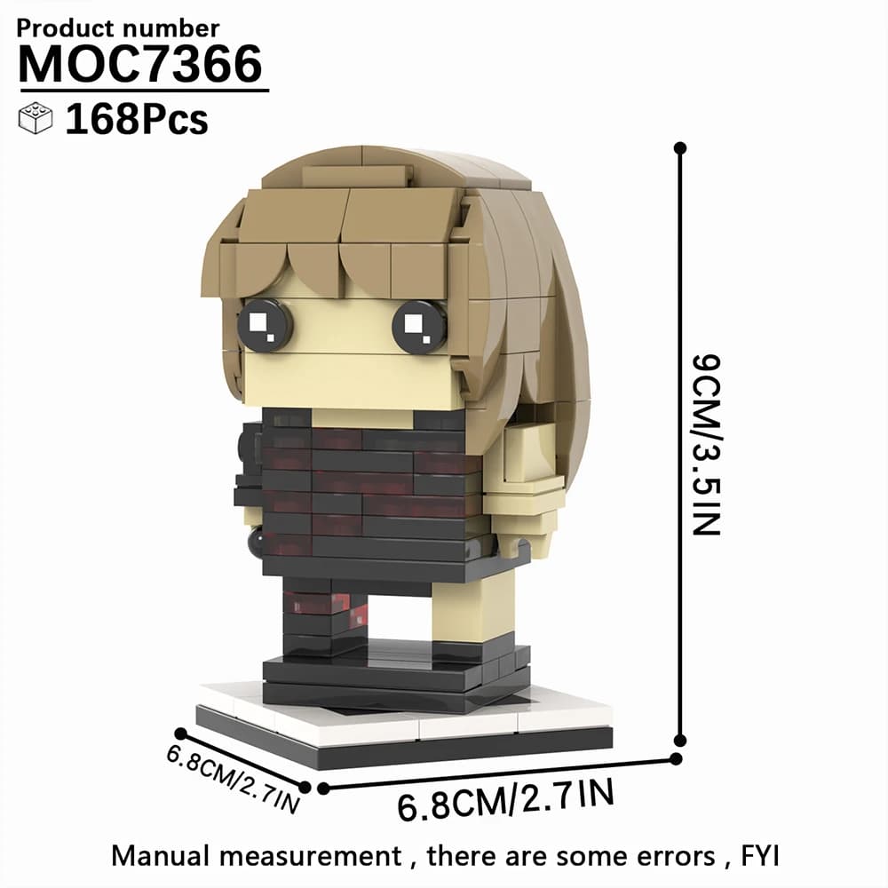 MOOXI Taylor MOC briques le modèle de tour Eras blocs de construction célèbre chanteur Taylor LG1015