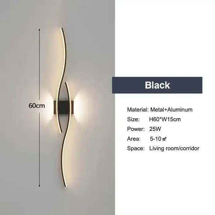 Appliques murales LED modernes, pour chambre à coucher, chevet, intérieur, blanc, pour couloir, allé