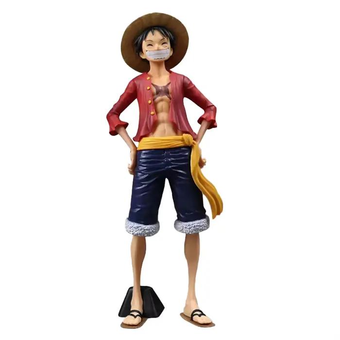 Figurine d'action Luffy en PVC, modèle de collection, jouet de poupée, cadeau d'anniversaire, nouvel