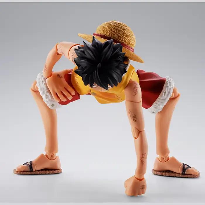 Bandai – figurine d'anime originale One Piece S.H.Figuarts MONKEY.D.LUFFY -MARINEFORD-, figurine d'a