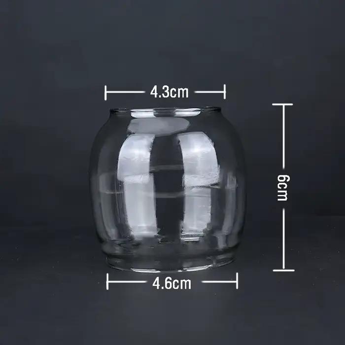 1 pièce Abat-jour en verre pour lampe de cheval, style rétro nostalgique, pour lampe d'extérieur, ab