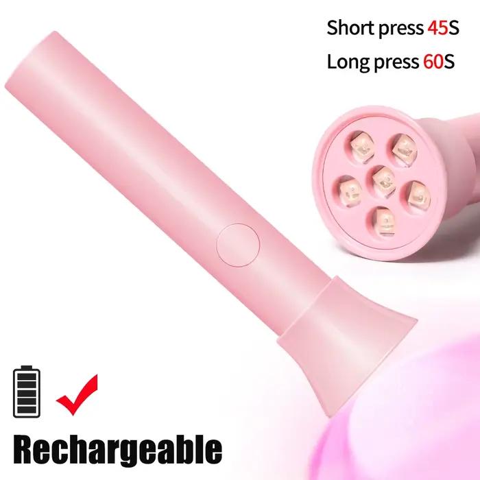 Mini lampe UV pour ongles en gel, petite lampe de séchage pour vernis gel, sécheuse à ongles USB pou