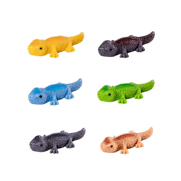 Lot de 20-300 figurines de crocodile en résine, miniatures, collection de statues en résine pour mai