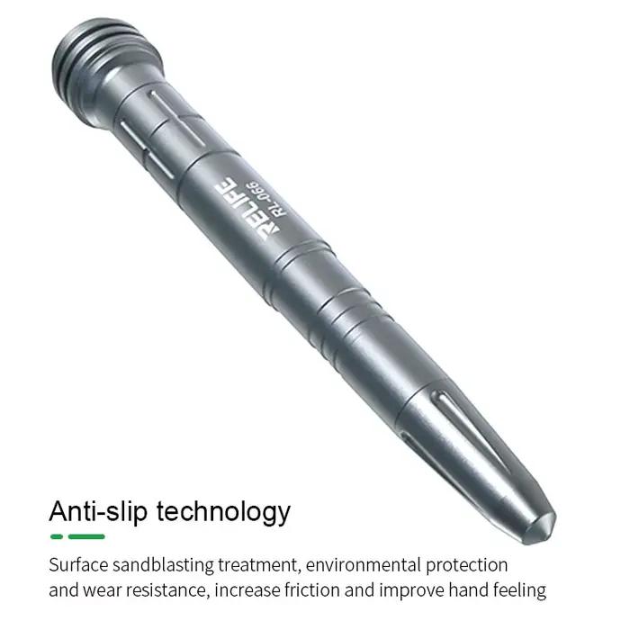 RELIFE RL-066 Stylo de démontage de verre arrière pour iPhone – Outil de réparation et de brassage p