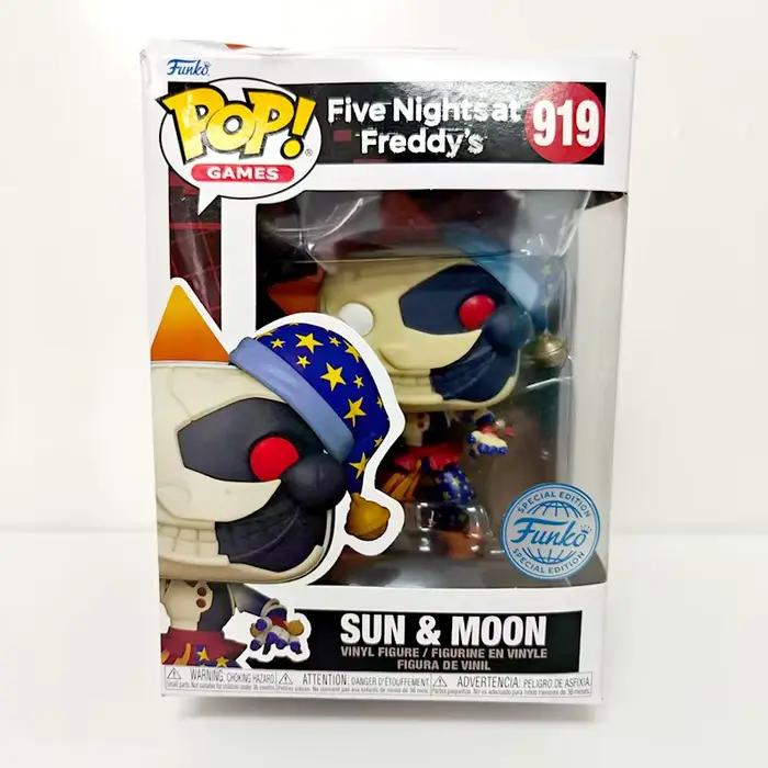 Figurines Funko POP FNAF SUN & MOON Joker Freddy Bonnie Foxy Chica Fazbear Bear, figurines articulée