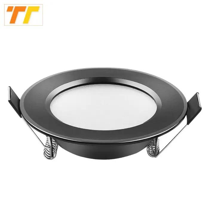 LED downlight lampe noir étanche 3 w 5 w 7 W 9 W 12 W 15 W LED spot 220 V 230 V plafond encastré dow