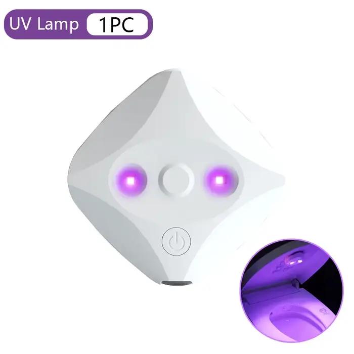 Lampe désinfectante UV pour toilettes, rechargeable par USB, pour la maison, l'hôtel, la salle de ba
