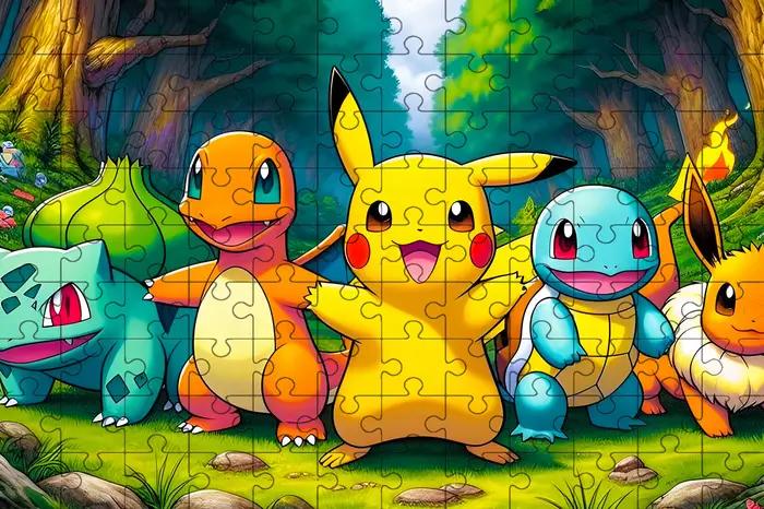 Puzzle Pokemon Pikachu 108/200/300 pièces, puzzle de sol en bois de haute qualité, puzzle une pièce