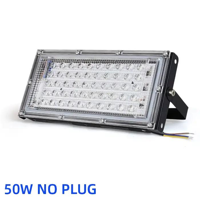 Projecteur LED UV 50W 100W 150W 220V projecteur extérieur 395nm 400nm lampe de scène fluorescente ul