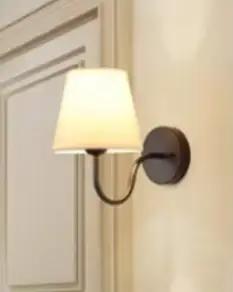 Abat-jour en tissu nordique appliques maison couloir couloir applique murale salon chambre appliques