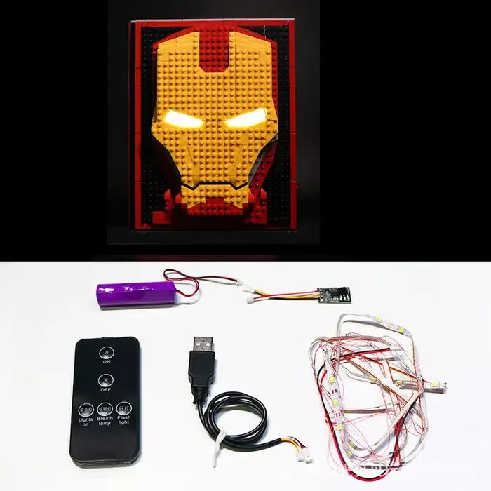 Kit d'éclairage LED pour LEGO SY1361 Memorial Collection, lampe en briques manuelles, ensemble d'acc