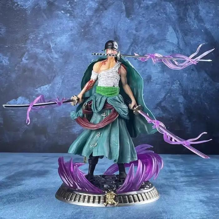 Hot une pièce Roronoa rêve Zoro Anime Figure à collectionner Figurine modèle dessin animé enfants en