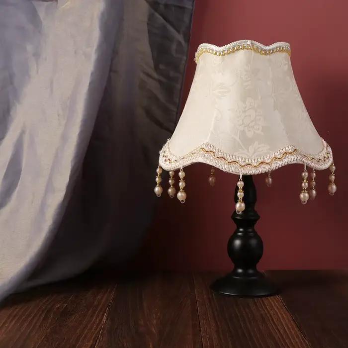 Abat-jour de lampe de table E27 pour décoration de chambre